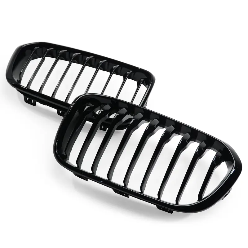 Exon Gloss Black Single-Slat Grille For Bmw 1-Series F20/F21 Lci (2015–2019) 1