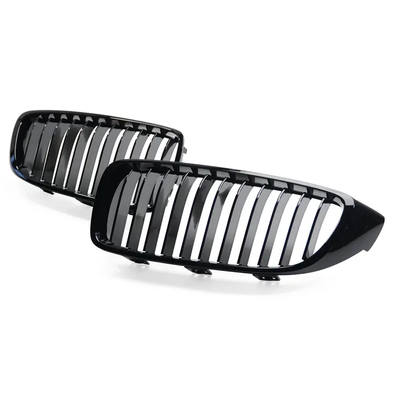 Exon Gloss Black Single-Slat Grille For Bmw F32 4-Series Coupe 1