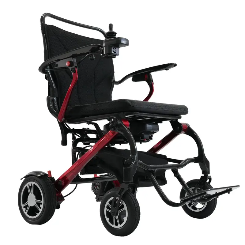 Forcemech Carbon F1 Foldable Power Wheelchair – Lightweight 33 Lb Design 1