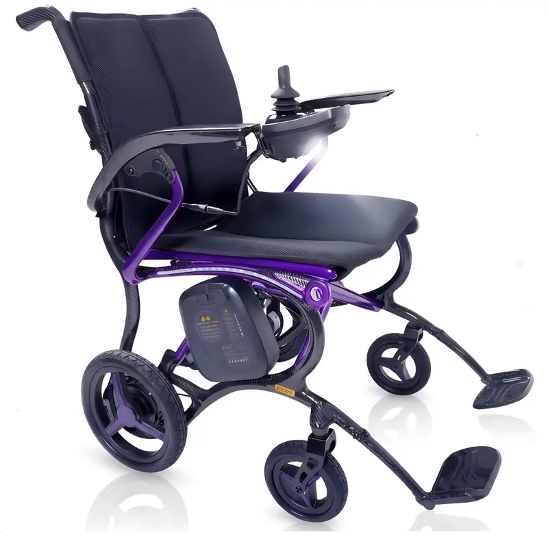 Forcemech Ultralite G20 Pro Carbon Fiber Power Wheelchair – Ultra-Portable, 26 Lb Foldable Design 1