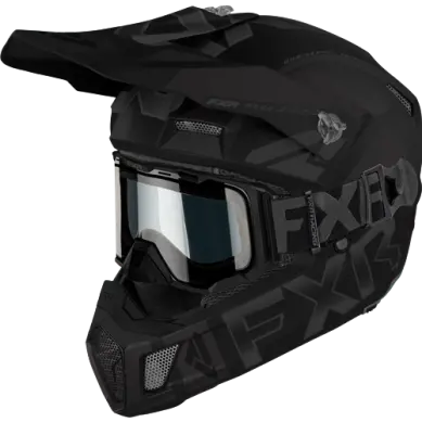 Fxr Clutch Cold Stop Qrs Certified Helmet – Black Ops 1