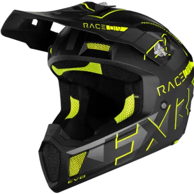 Fxr Clutch Evo Helmet – Bright Hivis Safety Edition 1