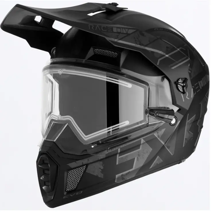 Fxr Clutch-X Evo Helmet With Electronic Shield – Multi-Color Options 3