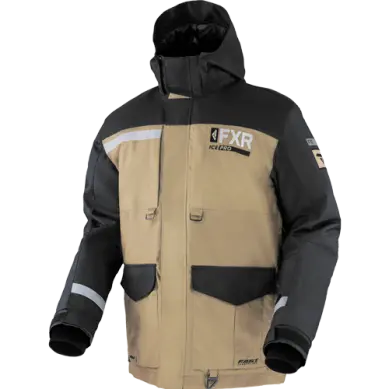 Fxr Excursion Ice Pro Men'S Jacket – Canvas & Black 1