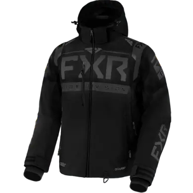 Fxr Helium X Men'S Lightweight Ski Jacket – Black/Charcoal 1