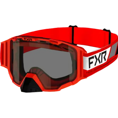 Fxr Maverick Snow Goggles With Red Lens 1