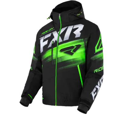 Fxr Men'S Boost Fx  2-In-1 Jacket, Black/Lime 1