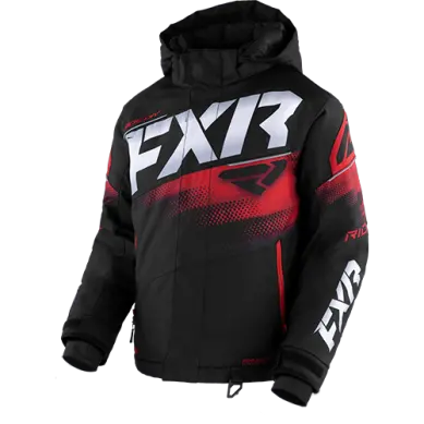 Fxr Youth Boost Jacket – Black And Red 1