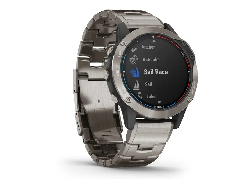 Garmin Quatix 6 Smartwatch With Titanium Strap 1