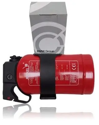 Genuine Bmw Fire Extinguisher Kit With Mounting Bracket – Compatible With E/F-Series 1–4 Series, M2 F87, M3 F80, M4 F82 1