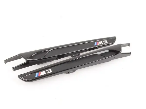Genuine Bmw Gloss Black Side Fender Grille Kit – For M3 (F80) 1