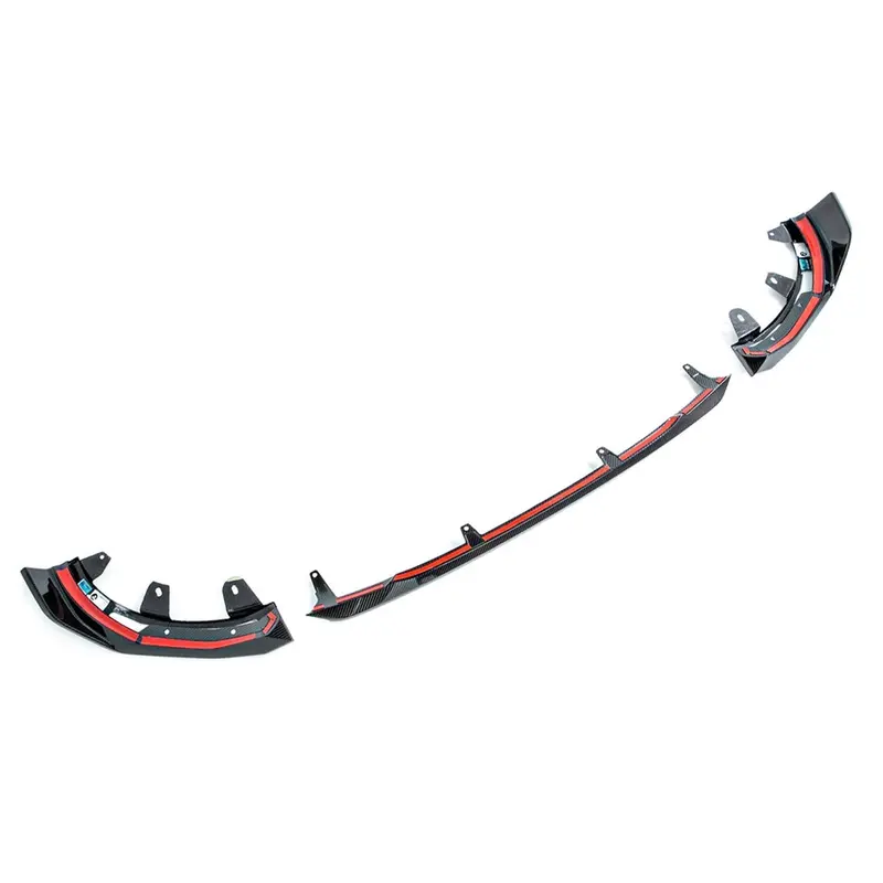 Genuine Bmw M Performance 3-Piece Carbon Fiber Front Splitter For G42 M240I 1