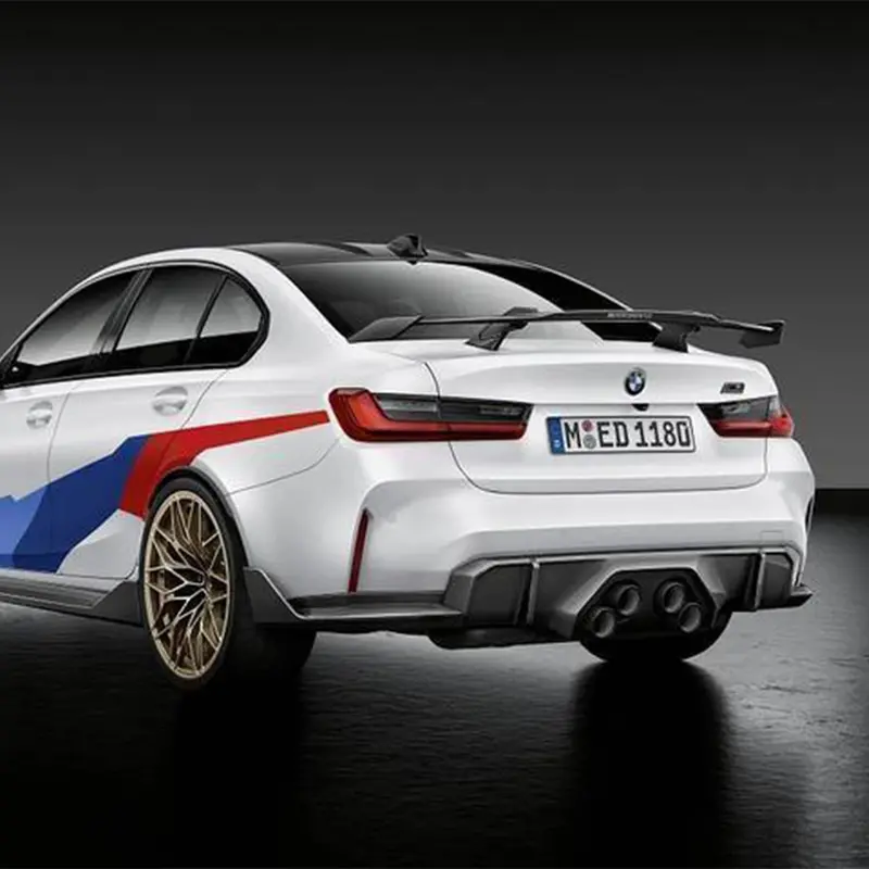 Genuine Bmw M Performance Carbon Fiber Rear Wing For G80 M3 & G82 M4 1