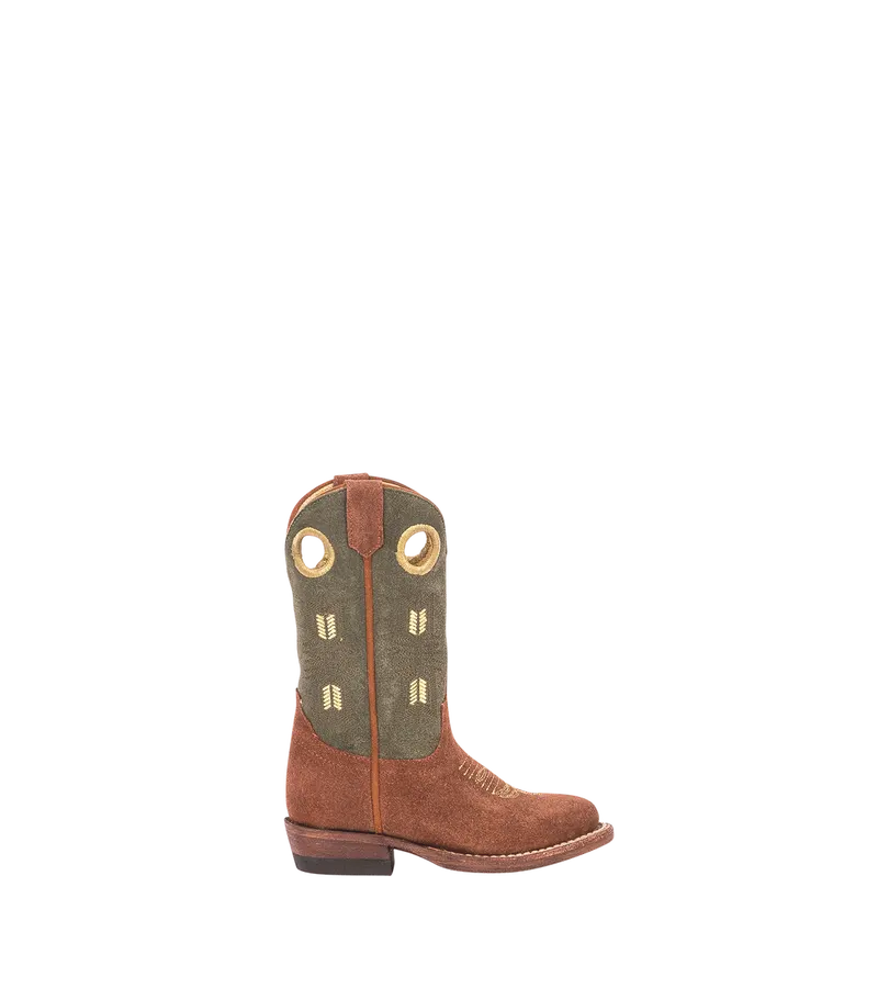 George Military Green Roughout Boots 1