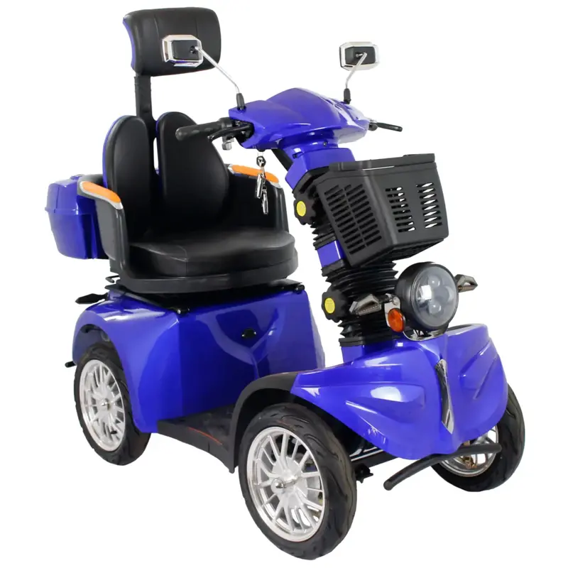 Gio Tron Pro Smart 4-Wheel Mobility Scooter Featuring Adjustable Smart Seat & Built-In Storage 1