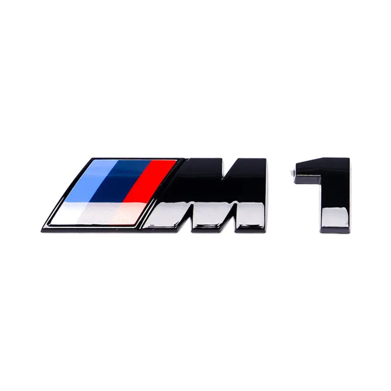 Gloss Black 1M Trunk Emblem For Bmw E82 1-Series M 1