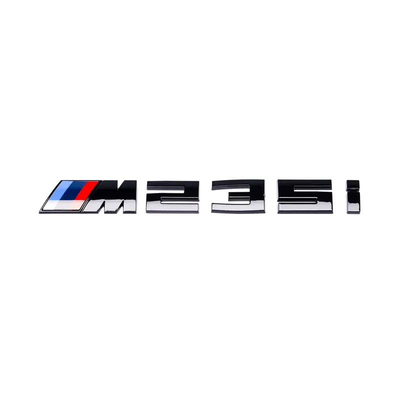 Gloss Black M235I Trunk Emblem For Bmw F22/F23/G42/G43 1