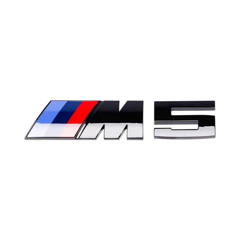 Gloss Black M5 Trunk Badge For Bmw F10 5-Series 1