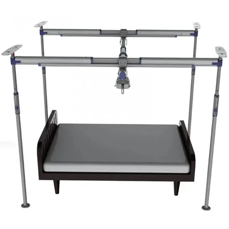 Handicare 4-Post Free-Standing Ceiling Track System With Pressure-Fit Installation 1