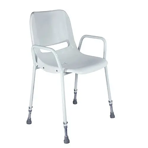 Heavy-Duty Aluminium Shower Chair – 150 Kg Capacity (Milton) 1