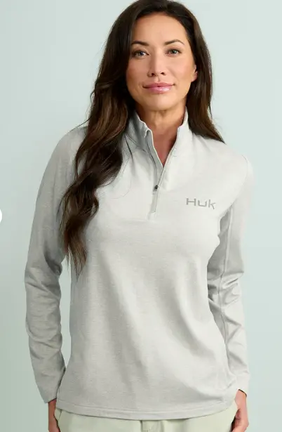 Huk Coldfront+ Women’S 1/4-Zip Thermal Top 1