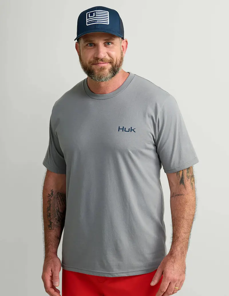 Huk Kc Americana Collection Performance Tee For Men 1