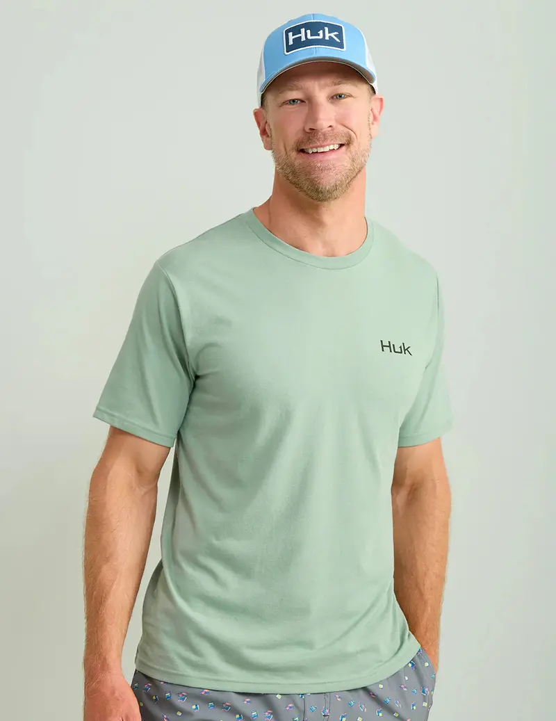 Huk Kc Badge Series Performance Tee For Men 1