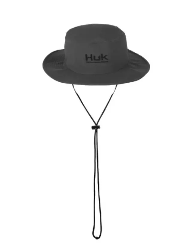 Huk Solid Boonie Hat With Upf 50+ Sun Protection And Ventilation 1
