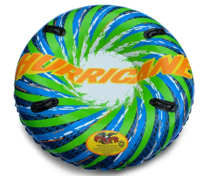 Hurricane Inflatable Snow Tube – Heavy-Duty Towing Ring & Reinforced Vinyl 1