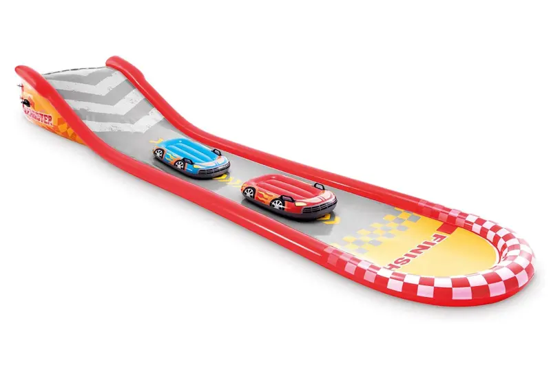 Intex Racing Fun Inflatable Water Slide 1
