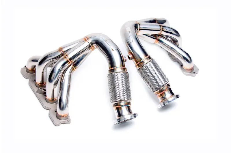 Ipe Stainless Steel Headers With Thermal Protection For 2013–2015 Ferrari 458 Italia 1