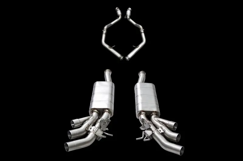 Ipe Valvetronic Exhaust System With Obd-Controlled Remote & Black Chrome Tips – Mercedes-Benz G63/G500 (W463A/W464, 2019–Present) 1
