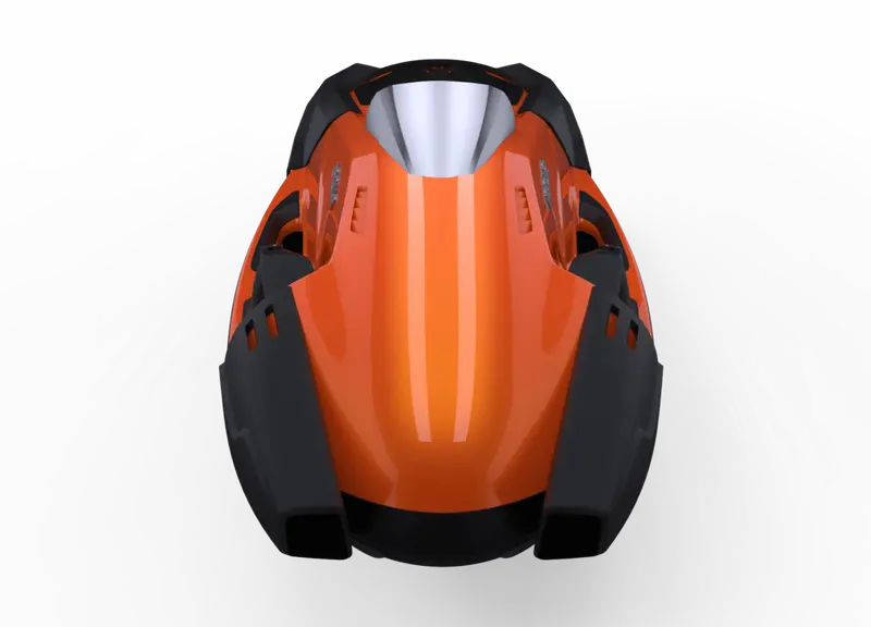 Iqua Divejet 720M Underwater Propulsion Device – Corsica Orange (Max+ Edition) 1