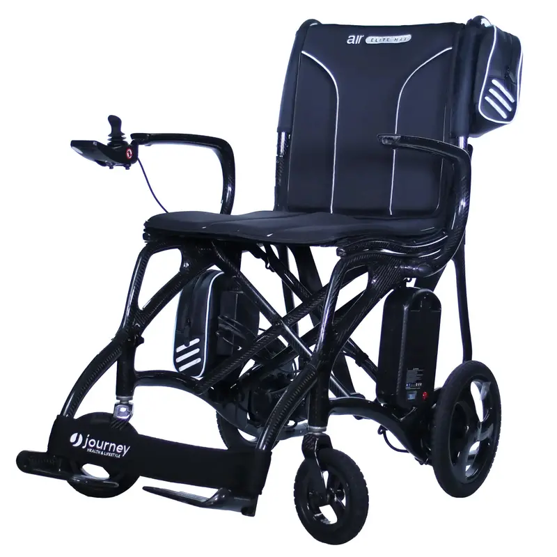 Journey Air Elite Max Ultra-Lightweight Folding Power Chair (24 Lbs) 1
