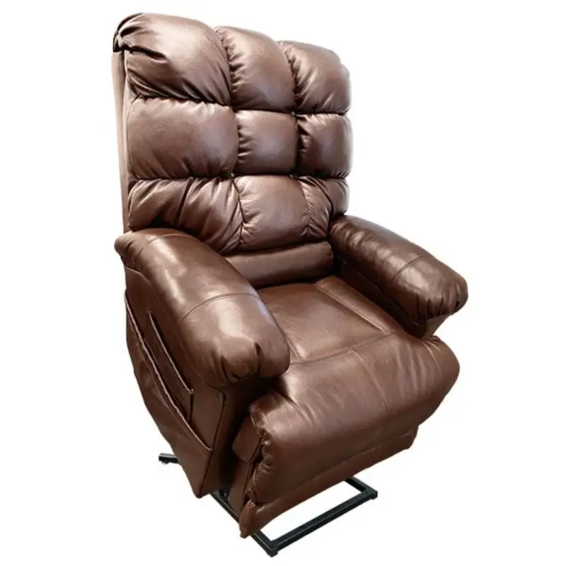 Journey Prefect Golden Leather Sleep Recliner Chair 1