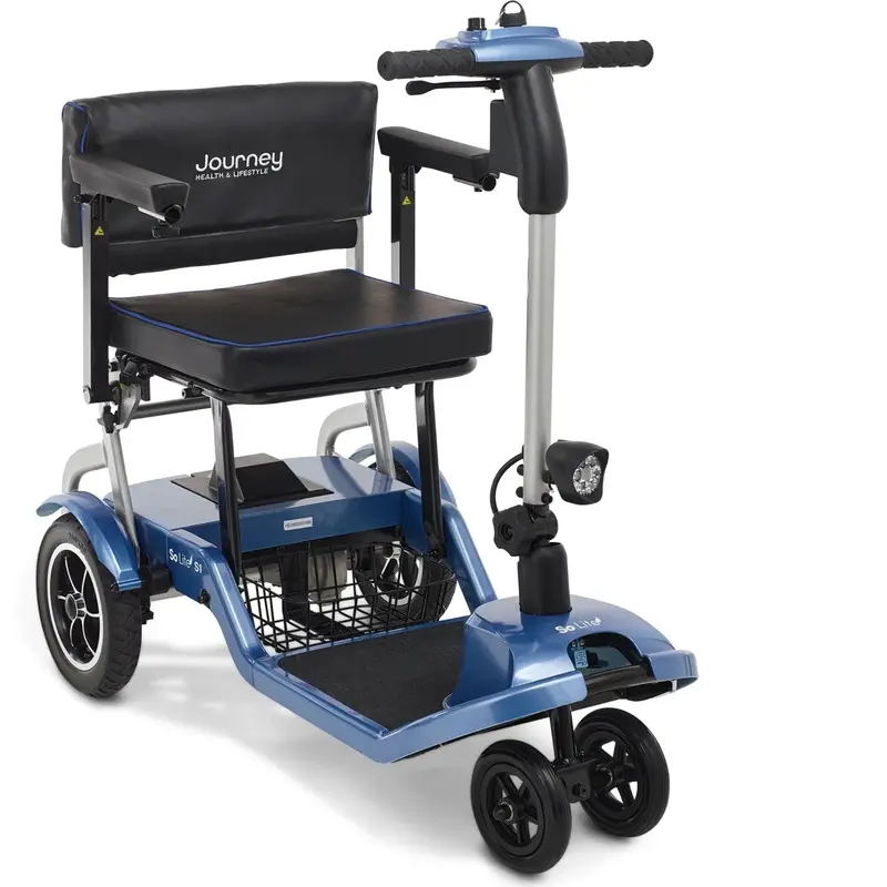 Journey So Lite Foldable Lightweight Mobility Scooter — 40 Lbs, 4-Wheel Design 2