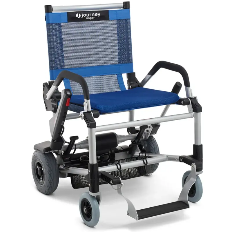 Journey Zinger: Lightweight Folding Electric Wheelchair (42 Lbs) 2