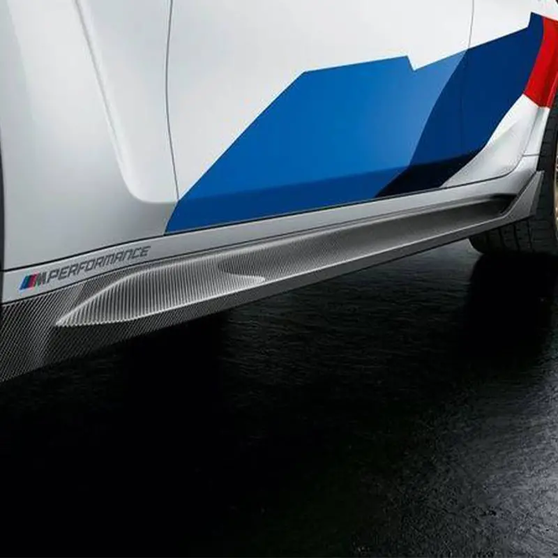 M3 G80 Carbon Fiber Side Skirts – Oem M Performance Aerodynamic Body Trim 1