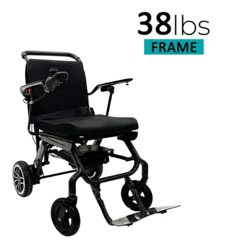 Majestic Iq-Carbon Ultra-Lightweight Electric Wheelchair With Carbon Fiber Frame 1