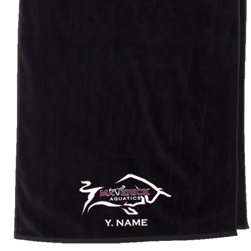 Maverick Embroidered Team Towel 1
