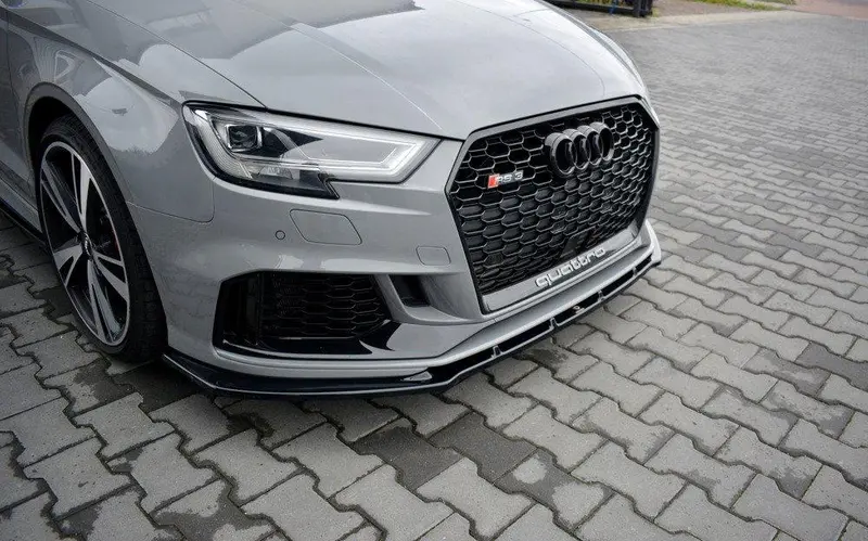 Maxton Design Audi Rs3 8V Facelift Sedan Front Splitter Lip Version 1 1
