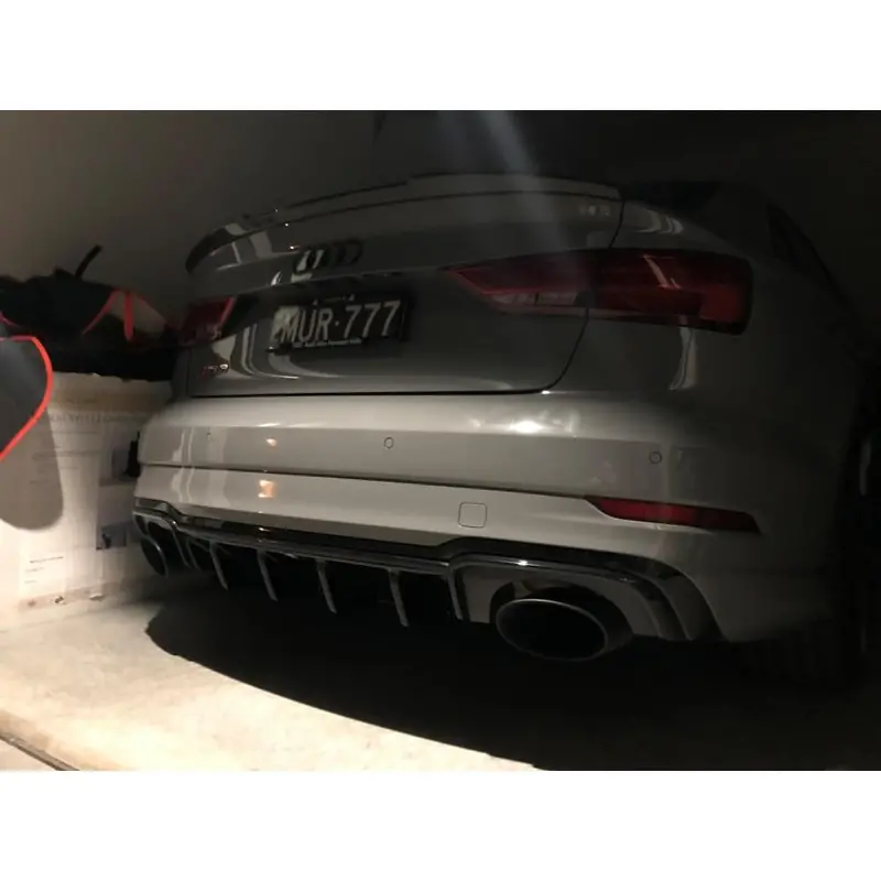 Maxton Design Audi Rs3 8V Facelift Sedan Rear Diffuser 1