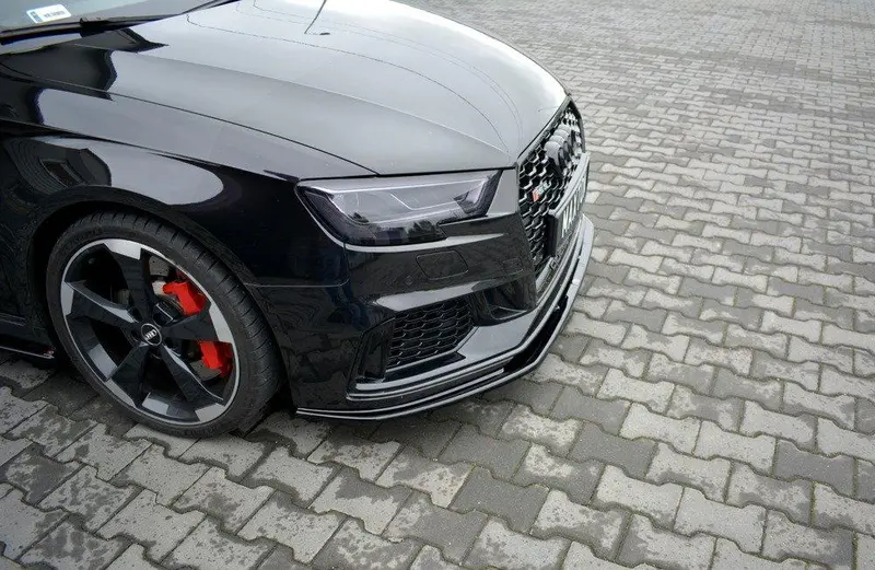 Maxton Design Audi Rs3 8V Facelift Sportback Front Splitter Lip Version 1 1