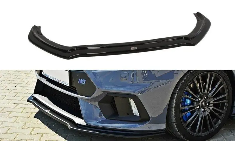 Maxton Design Ford Focus Mk3 Rs Aerodynamic Package: Front Splitter (V.4), Side Skirts, Rear Sides & Central Splitter 1