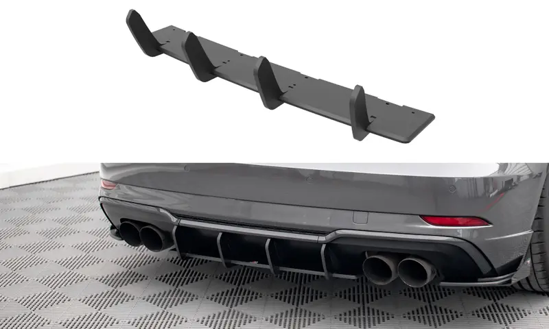 Maxton Design Street Pro Rear Diffuser For Audi S3 8V And A3 S-Line 8V Facelift Sportback 1