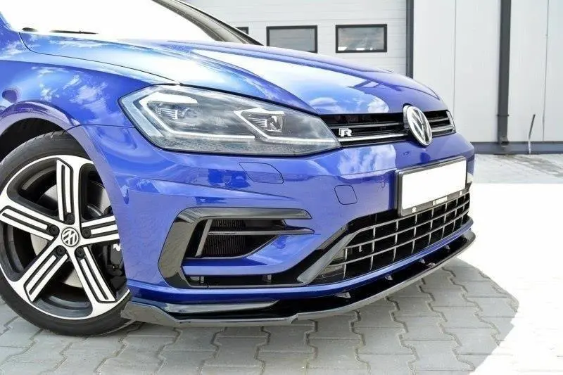Maxton Design Vw Golf Mk7.5 R (Facelift) Version 1 Front Splitter 1