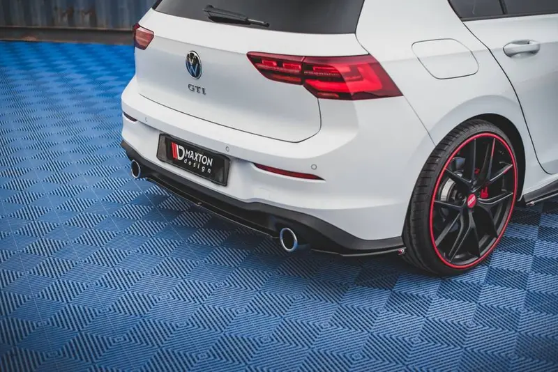 Maxton Design Vw Golf Mk8 Gti Central Rear Splitter 1