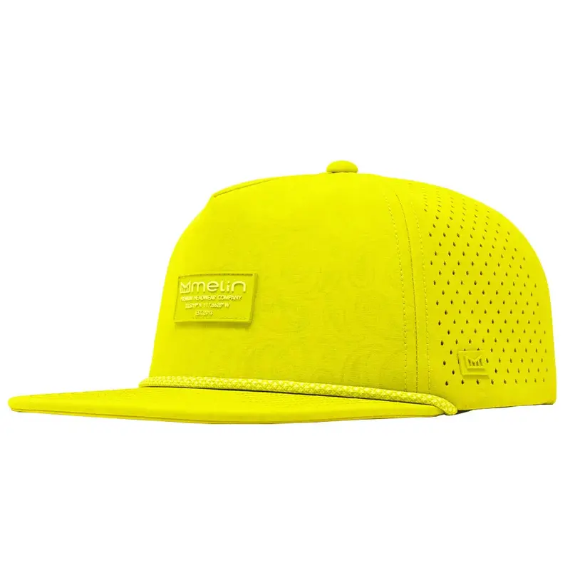 Melin Coronado Links Hydro Hat – Neon Yellow 1
