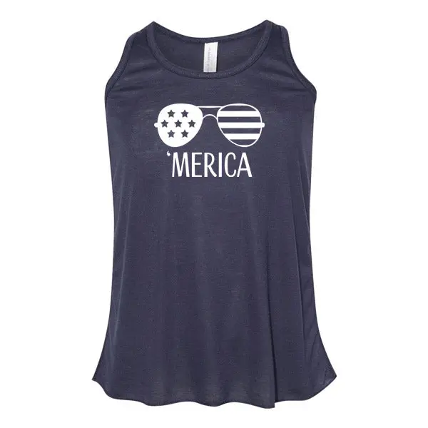 'Merica Kids' Graphic Tank Top 1