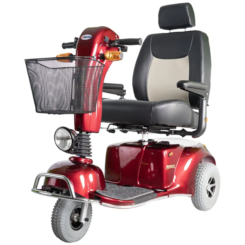 Merits Pioneer 9 Heavy-Duty 3-Wheel Mobility Scooter – Model S331 1